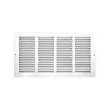 Accord Ventilation White Steel Louvered