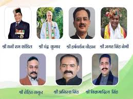 himachal ministers list ज स ज ल न