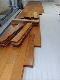 concrete oak oiled parquet flooring
