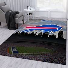 buffalo bills nfl area rug bedroom rug