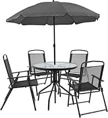 The tables can actually be used in a variety of ways; Patio Garden Set Table Chair Backyard Pool Home Furniture Folding Umbrella New Patio Garden Furniture Sets Patio Garden Furniture