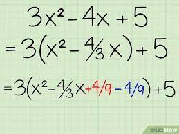 To do this, you take the middle number, also known as the linear coefficient, and set it equal to $2ax$. Solve Equations By Completing The Square Solver Tessshebaylo