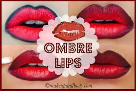 y ombre lips tutorial makeup and
