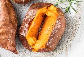 perfect baked sweet potatoes with