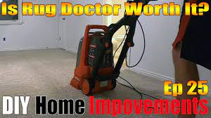 is rug doctor worth it diy home