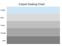 Carpet Seating Chart Black And White