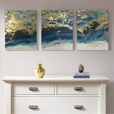 Mystic Surface Foiled Canvas Wall Art