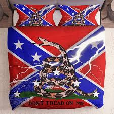 Confederate Flag Bedding Set
