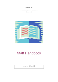 An employee handbook is a very important document in the life of any in an employee handbook, the company informs employees about the standards that are expected of them. 42 Best Employee Handbook Templates Examples á… Templatelab