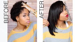 In this fuller hairstyle, the razor cut line on the side draws attention to the straight cut line over the forehead and the shape up. Wearing Natural Hair Straight Up To 62 Off Free Shipping