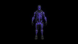 purple skull trooper free 3d
