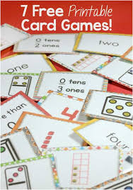 And there are many games to play! 7 Free Card Games For Counting To Five And Much More