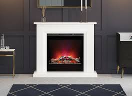 Micro Marble Electric Fireplace