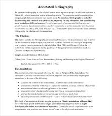 Annotated Bibliography Template   Template Design SlideShare
