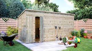 Pressure Treated Pent Sheds Best