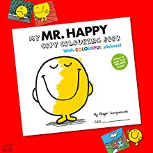 Jump into a beautiful world of happy color, where your touch brings beautiful pictures to life. Mr Men Colour Your Own Mr Happy Amazon Co Uk Hargreaves Roger 9781405269308 Books