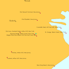 Bayonne Bridge Staten Island New York Tide Chart