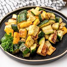 oven roasted zucchini and squash oh
