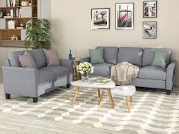7 seater small living room furniture