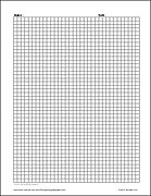 free graph paper template printable