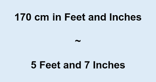 Having a centimeters to feet and inches converter available is important because different resources may rely on different units of measurement. 170 Cm In Feet And Inches Converter And Formula