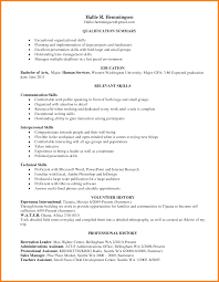 Resume Examples Templates  Best Sample Leadership Skills Resume      Resume Templates  Document Control Clerk