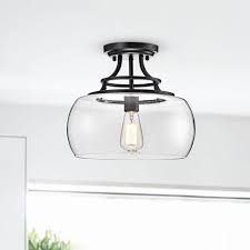 One or two over the kitchen island illuminates your snack station. Semi Flush Mount Lights Find Great Ceiling Lighting Deals Shopping At Overstock