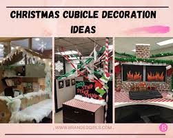 15 christmas cubicle decoration ideas