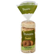 save on panera bread bagels everything