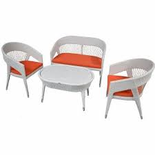 Modern Five Seater Garden Wicker Chair