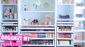 organizing my huge makeup collection