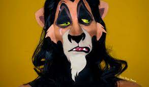 scar lion king sarah magic makeup