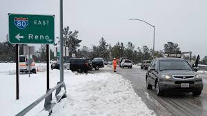 northern ca snow storm highway 50