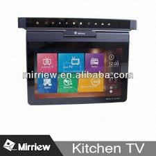mirriew 10.1'' flip down kitchen tv