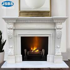 Classical White Fireplace Mantel