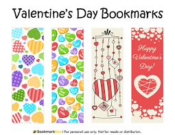 My favorite way to add a little color is the painting with markers method. Printable Valentine Bookmarks