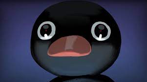 Terrified noot noot meme