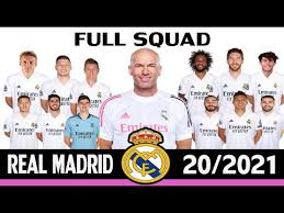 Eden hazard after leaving chelsea football club last summer become highest paid player for real madrid. Real Madrid Full Squad New Player S La Liga 20 2021 Youtube