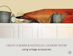 laundry room ideas using vintage