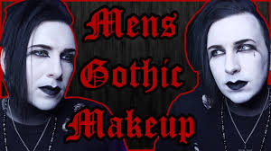 mens gothic makeup tutorial you