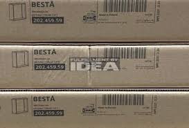 Brand New Ikea Besta Black Cabinet Base