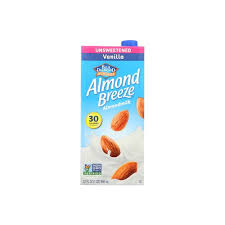 almond breeze unsweetened almondmilk