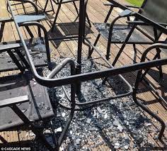 Asda Glass Patio Table Exploded Into A
