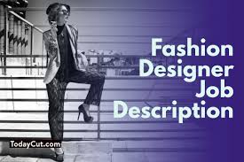 fashion designer job description sle