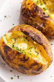 baked potato on the grill recipe