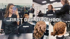 first day of cosmetology toni