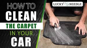 how to clean the carpet in your car