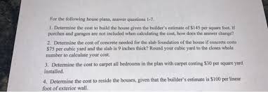 Solved House Plan 1 28 0 M Bedroom 13