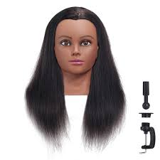 60cm long can be used with a table clamp or stand (not. Amazon Com Hairginkgo 18 20 100 Human Hair Training Practice Head Styling Dye Cutting Mannequin Manikin Head 91806b0212 Beauty