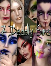 7 deadly sins bundle daz 3d